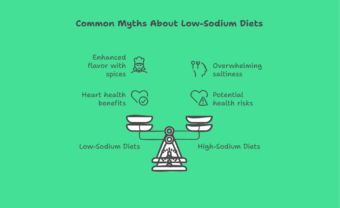Common Myths About Low-Sodium Diets