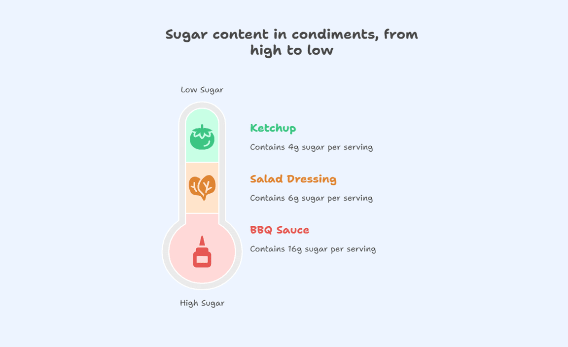Condiments, Sauces, and Dressings Sugar-Free Options