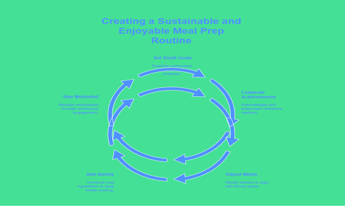 Creating a Sustainable and Enjoyable Meal Prep Routine