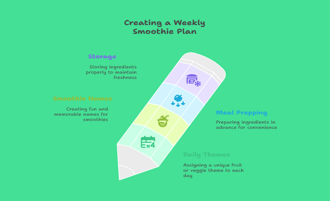 Creating a Weekly Smoothie Plan