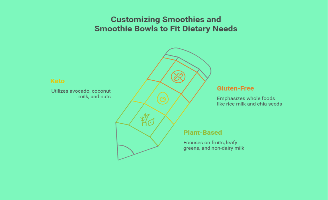 Customizing Smoothies and Smoothie Bowls to Fit Dietary Needs