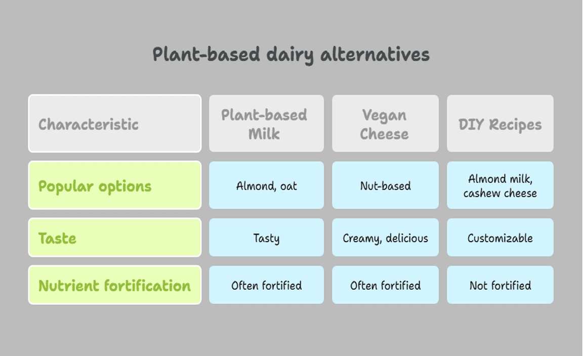 Dairy Alternatives for a Vegan Diet