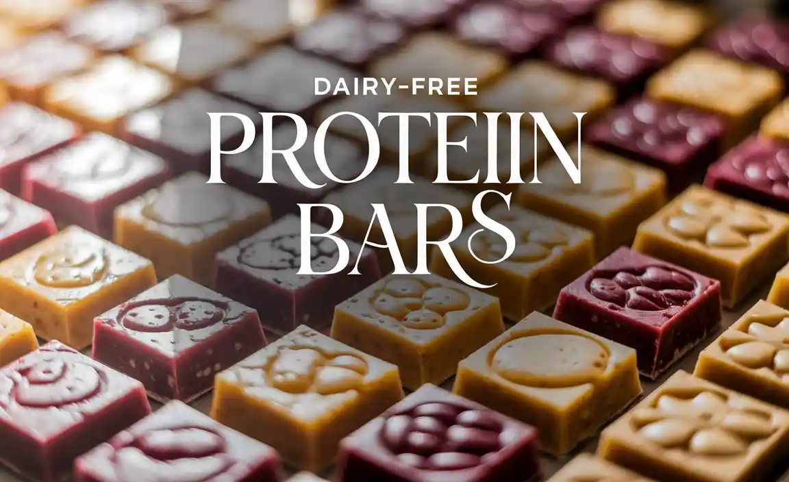 Dairy-Free Protein Bars