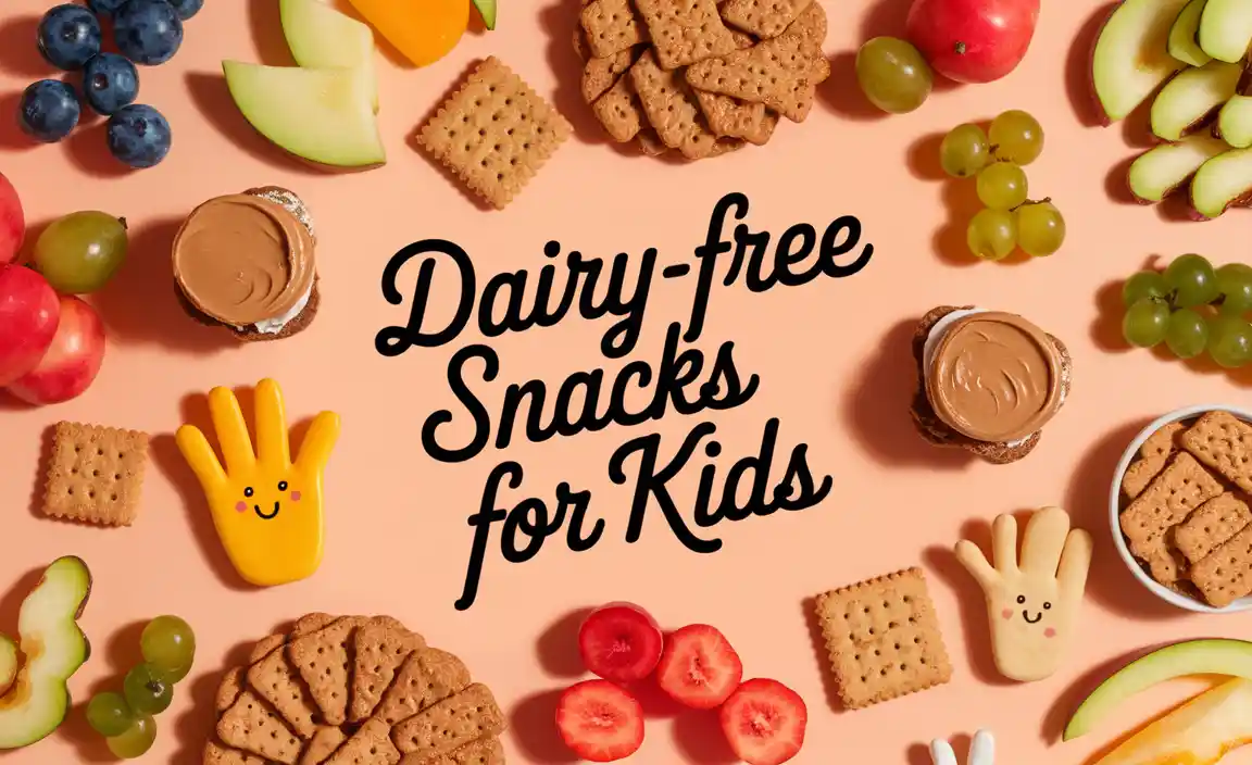 Dairy-Free Snacks For Kids