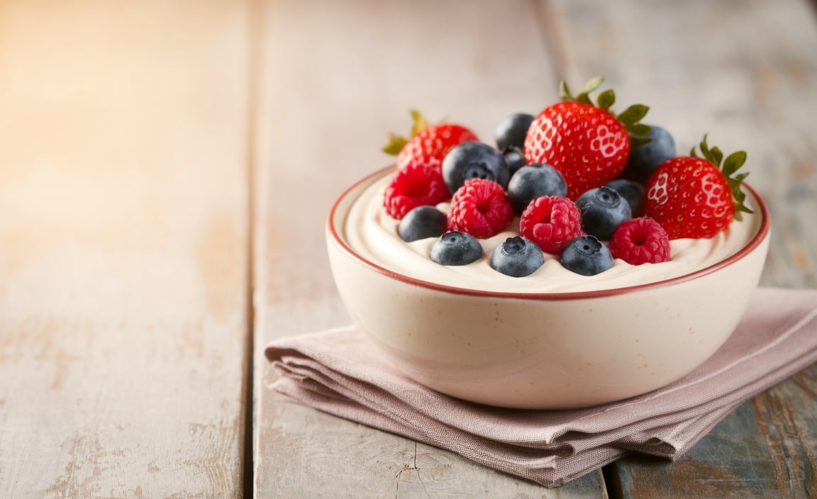 Dairy-Free Yogurt with Berries