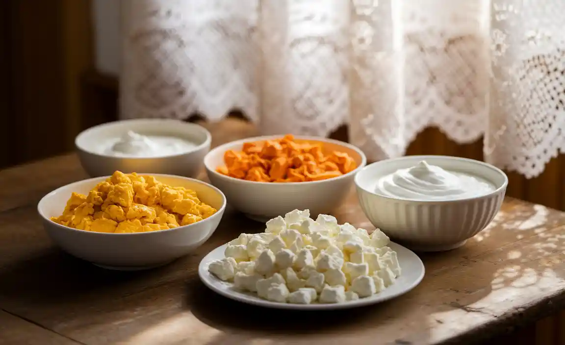Dairy and Egg-Based Protein Options