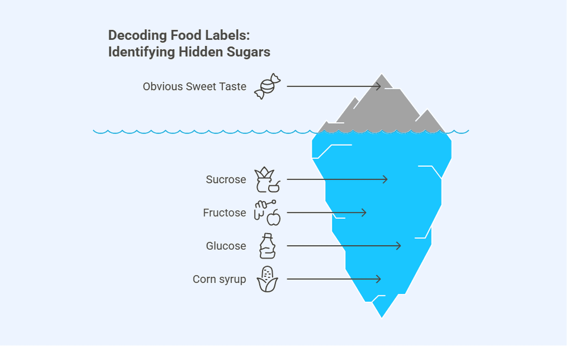 Decoding Food Labels Identifying Hidden Sugars