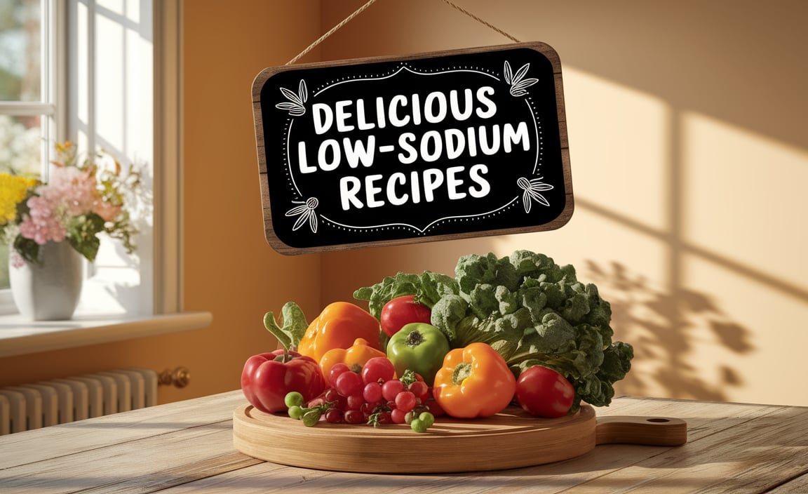 Delicious Low-Sodium Recipes For Healthy Living