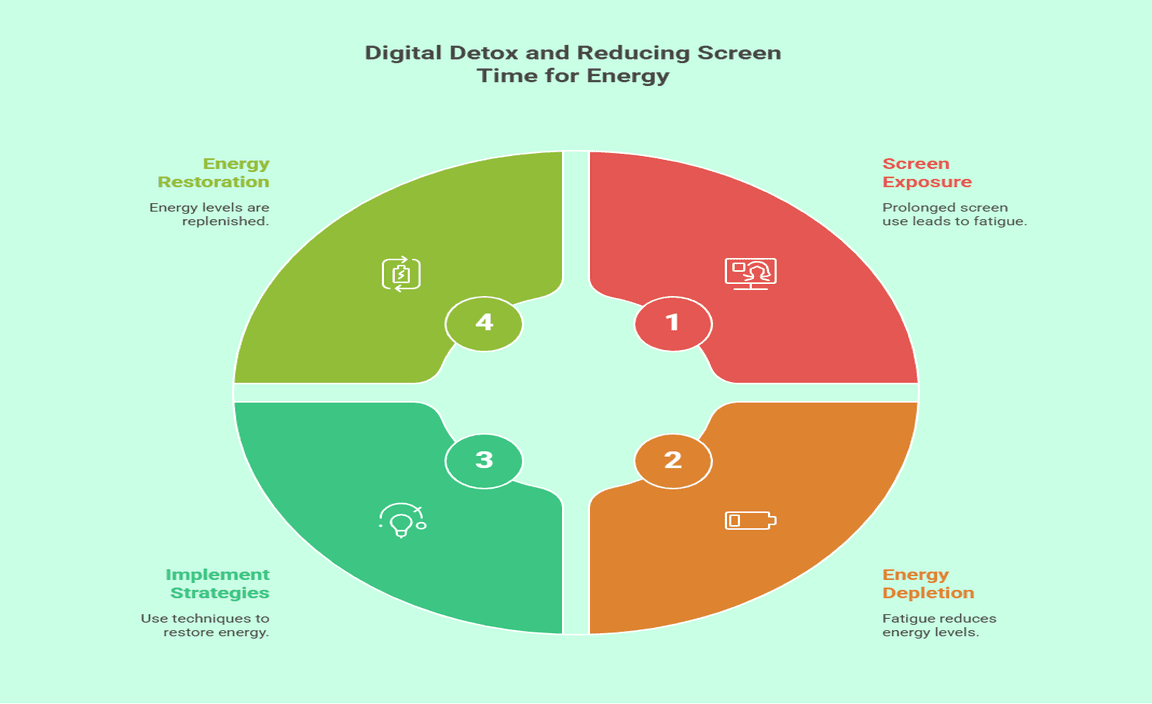Digital Detox and Reducing Screen Time for Energy