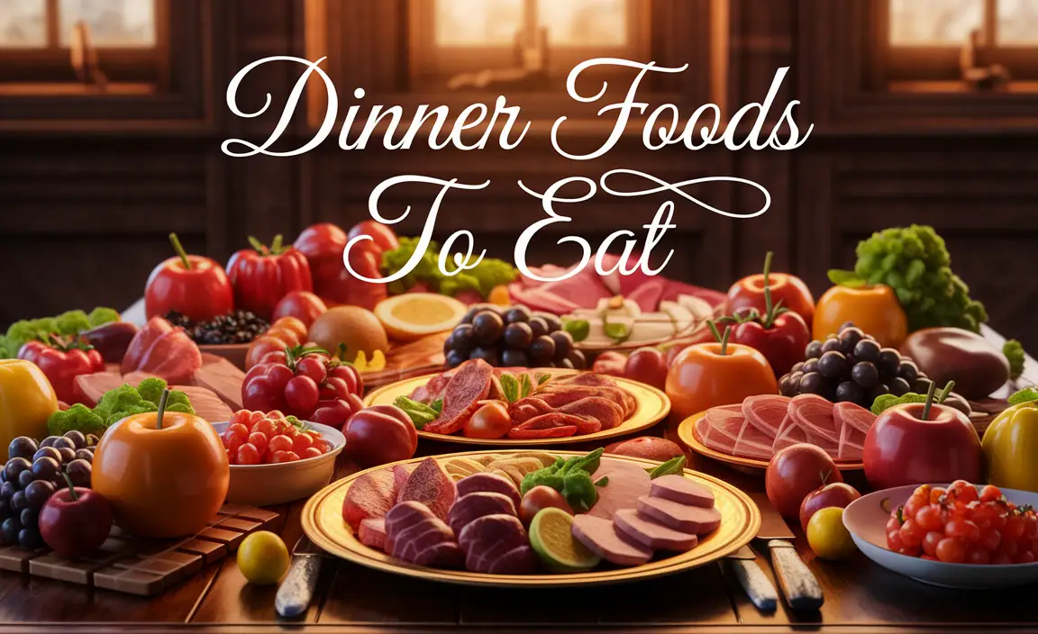 Dinner Foods To Eat