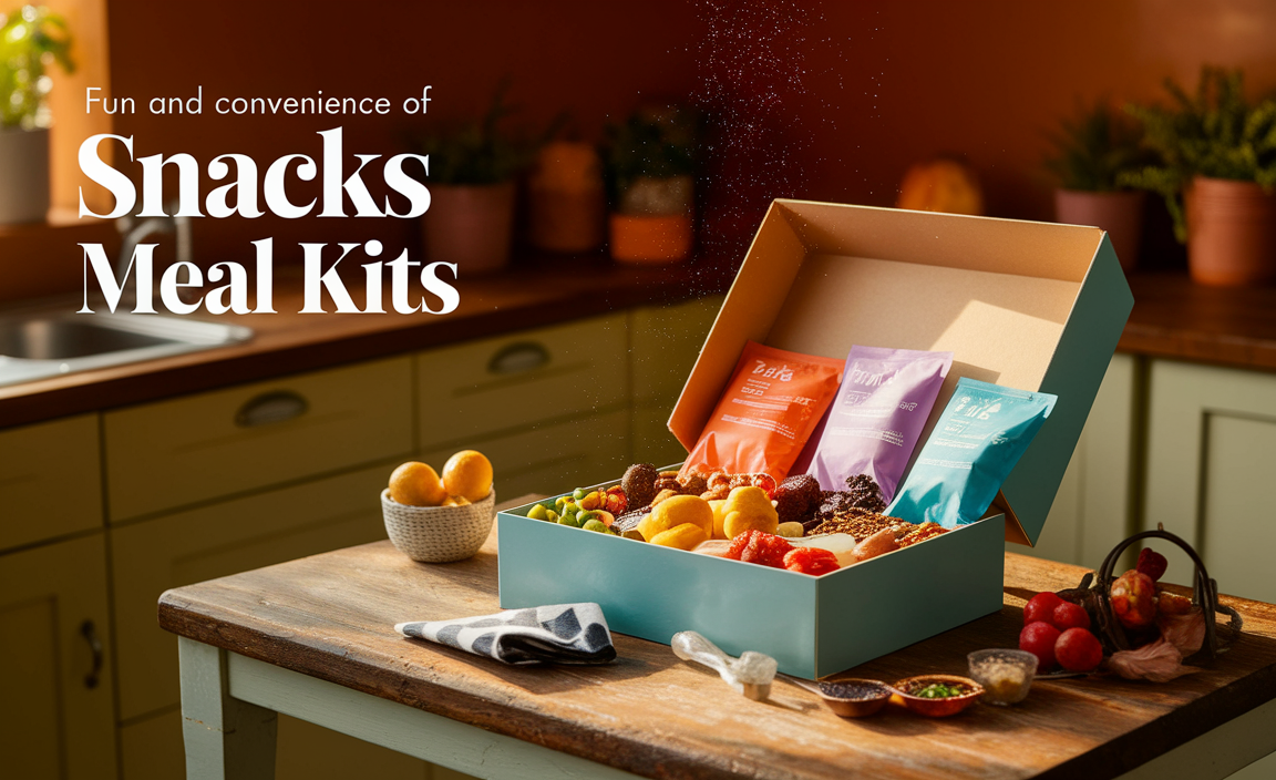Discover the Fun and Convenience of Snacks Meal Kits