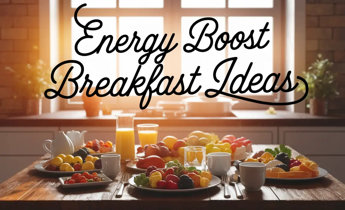 Energy Boost Breakfast Ideas