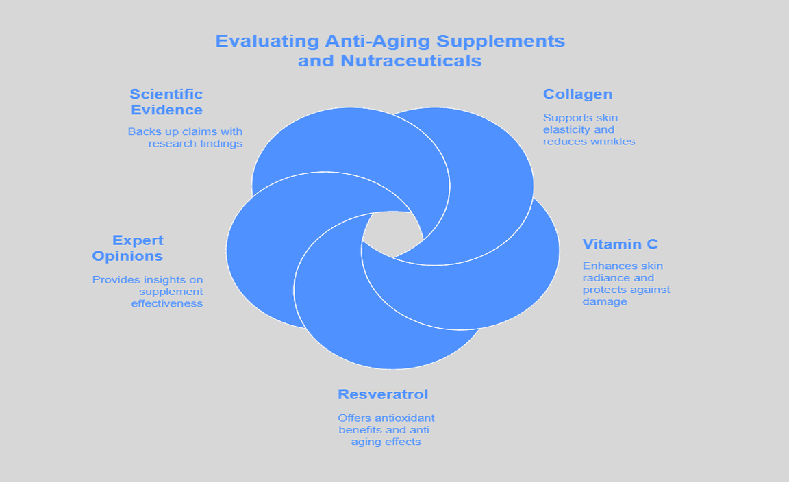 Evaluating Anti-Aging Supplements and Nutraceuticals