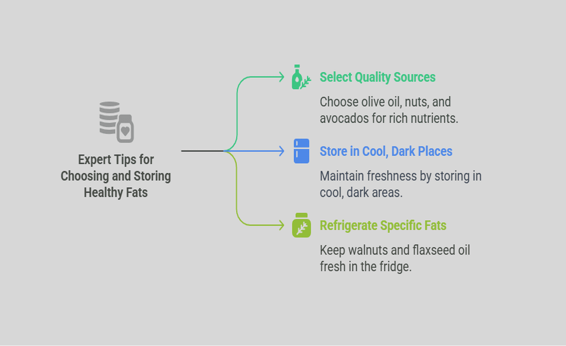 Expert Tips for Choosing and Storing Healthy Fats