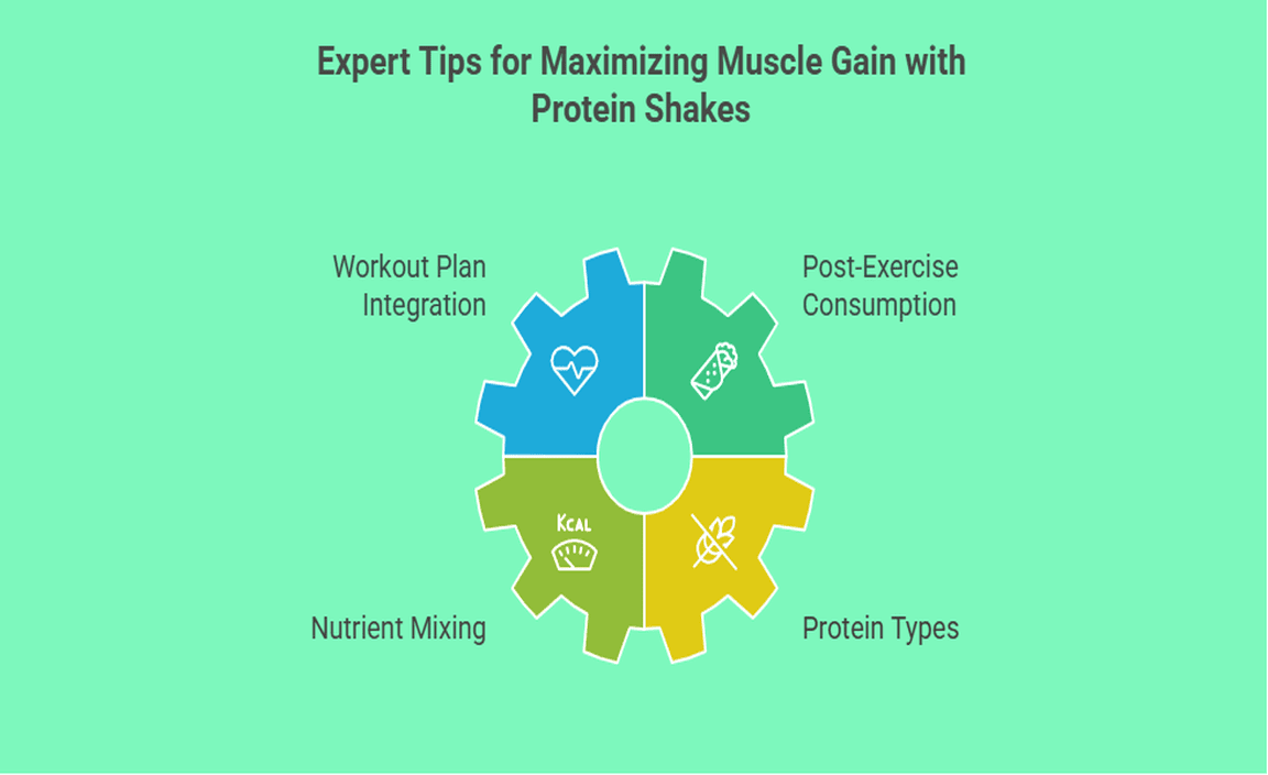Expert Tips for Maximizing Muscle Gain with Protein Shakes