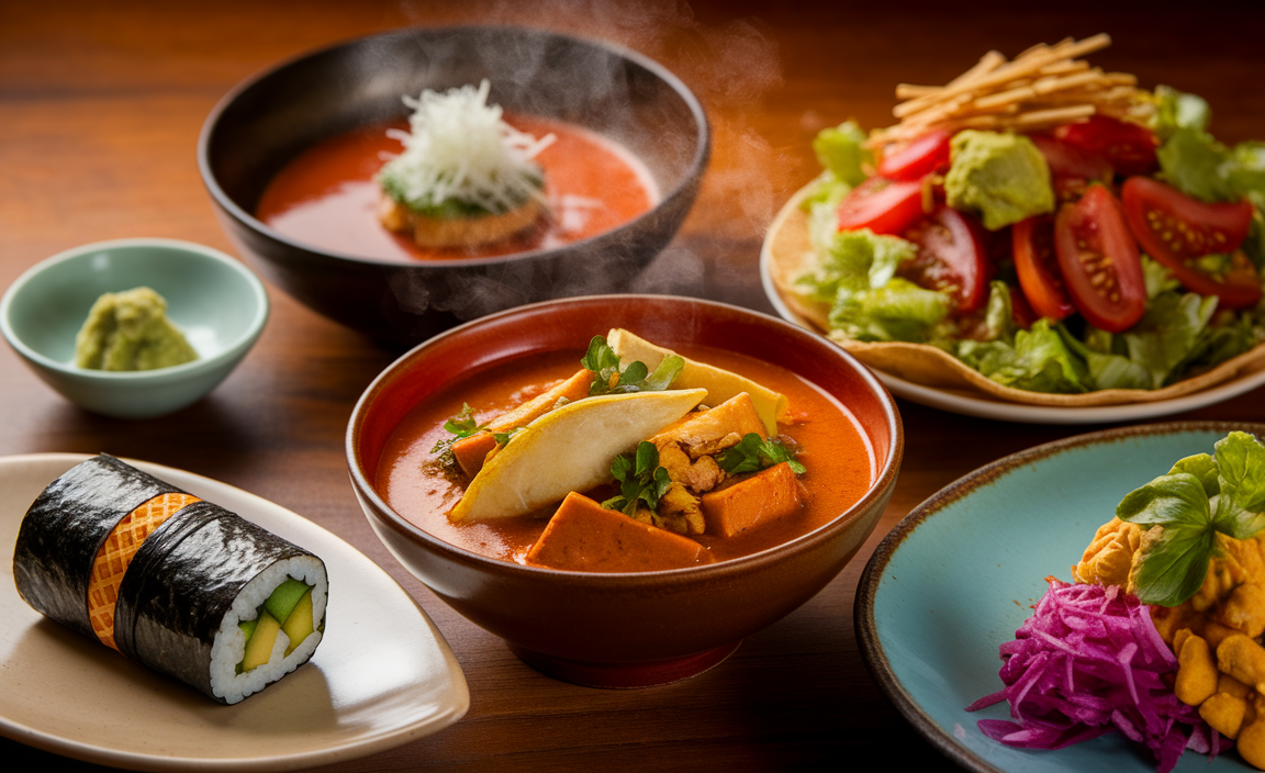 Exploring Global Vegan Cuisines