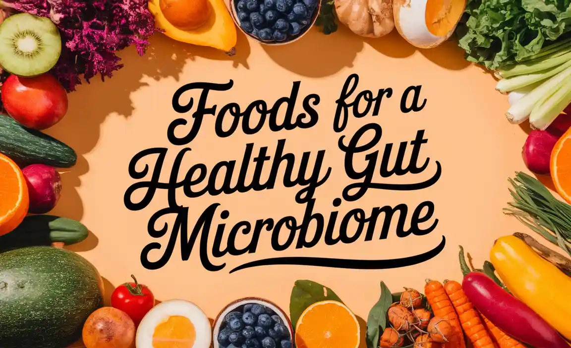 Foods For A Healthy Gut Microbiome