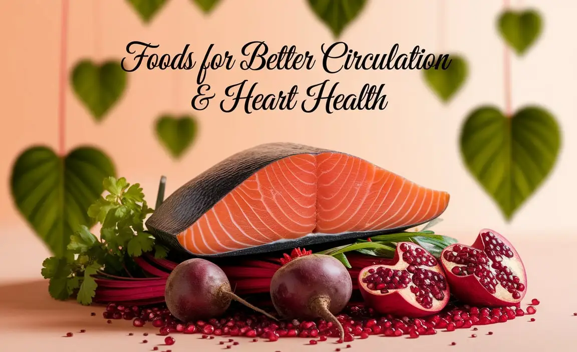 Foods For Better Circulation & Heart Health