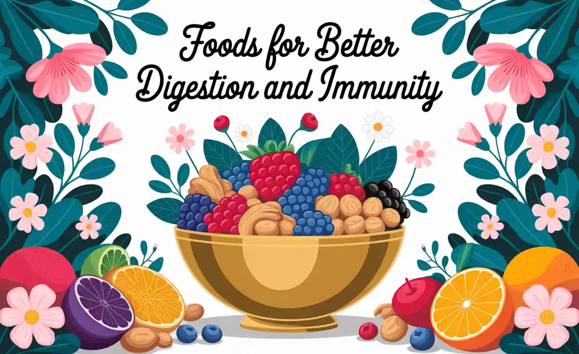 Foods For Better Digestion And Immunity
