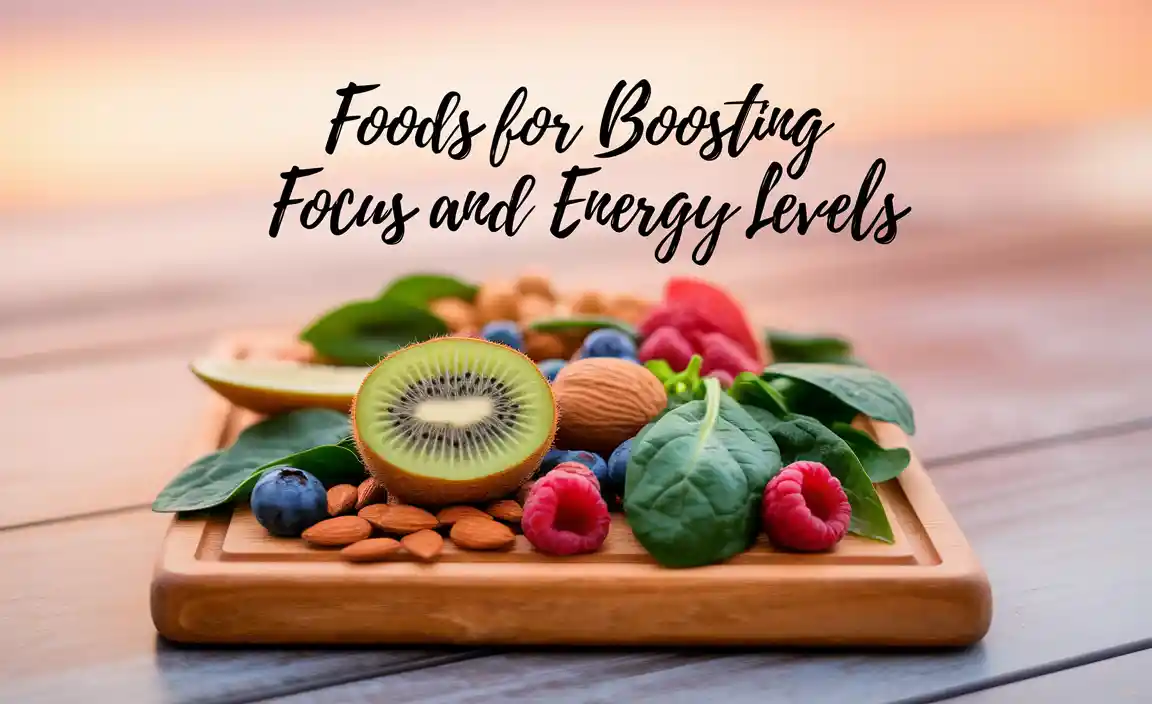 Foods For Boosting Focus And Energy Levels