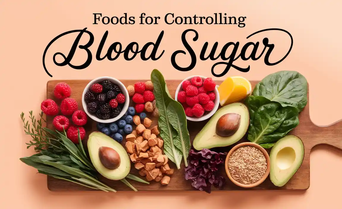 Foods For Controlling Blood Sugar