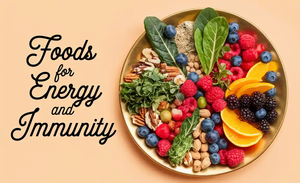 Foods For Energy And Immunity