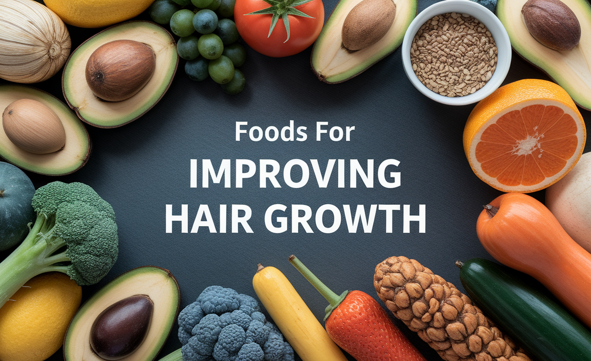 Foods For Improving Hair Growth