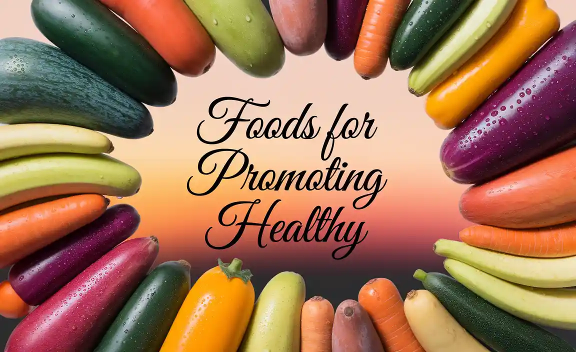 Foods For Promoting Healthy
