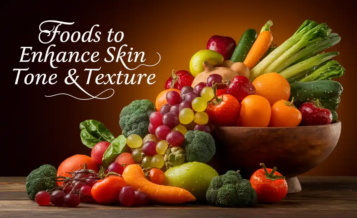 Foods To Enhance Skin Tone & Texture