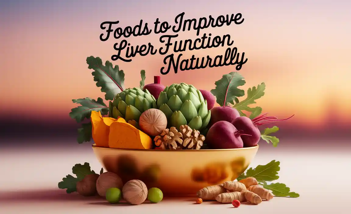 Foods To Improve Liver Function