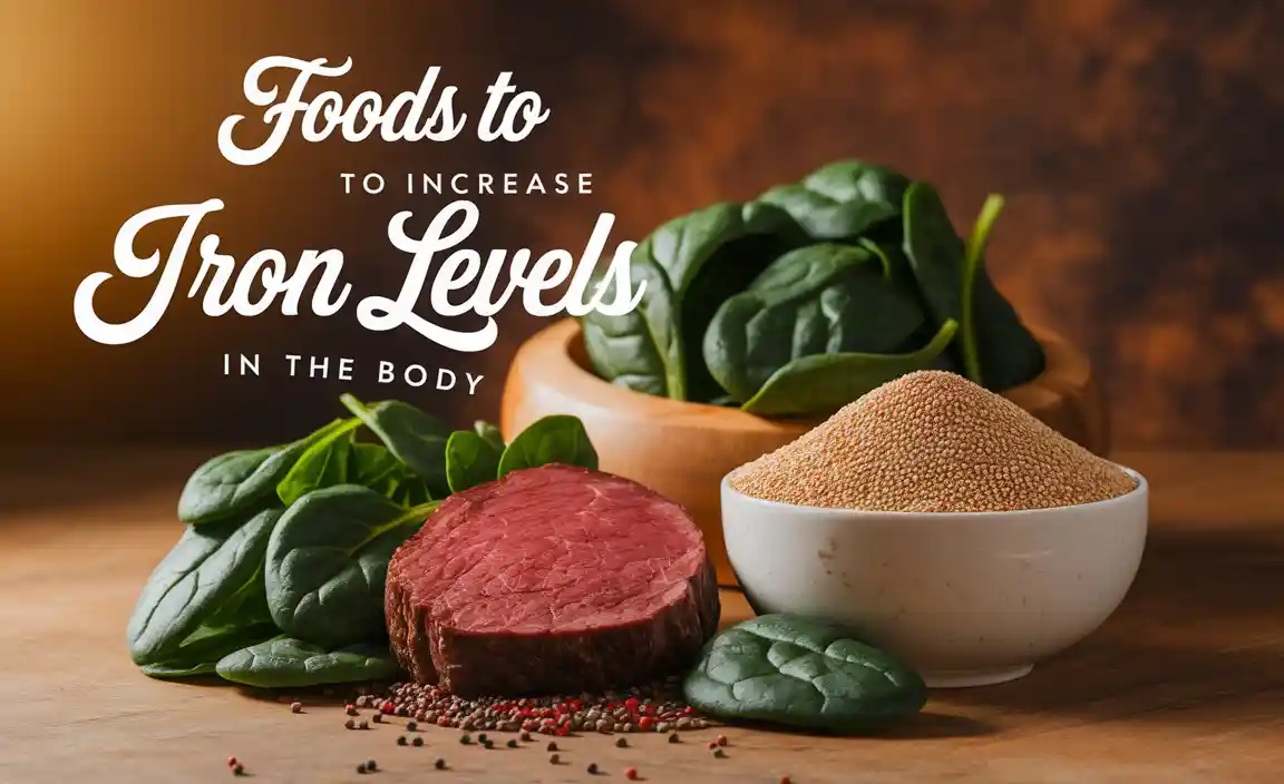 Foods To Increase Iron Levels In The Body