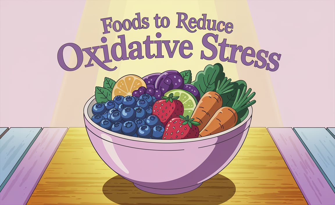 Foods To Reduce Oxidative Stress