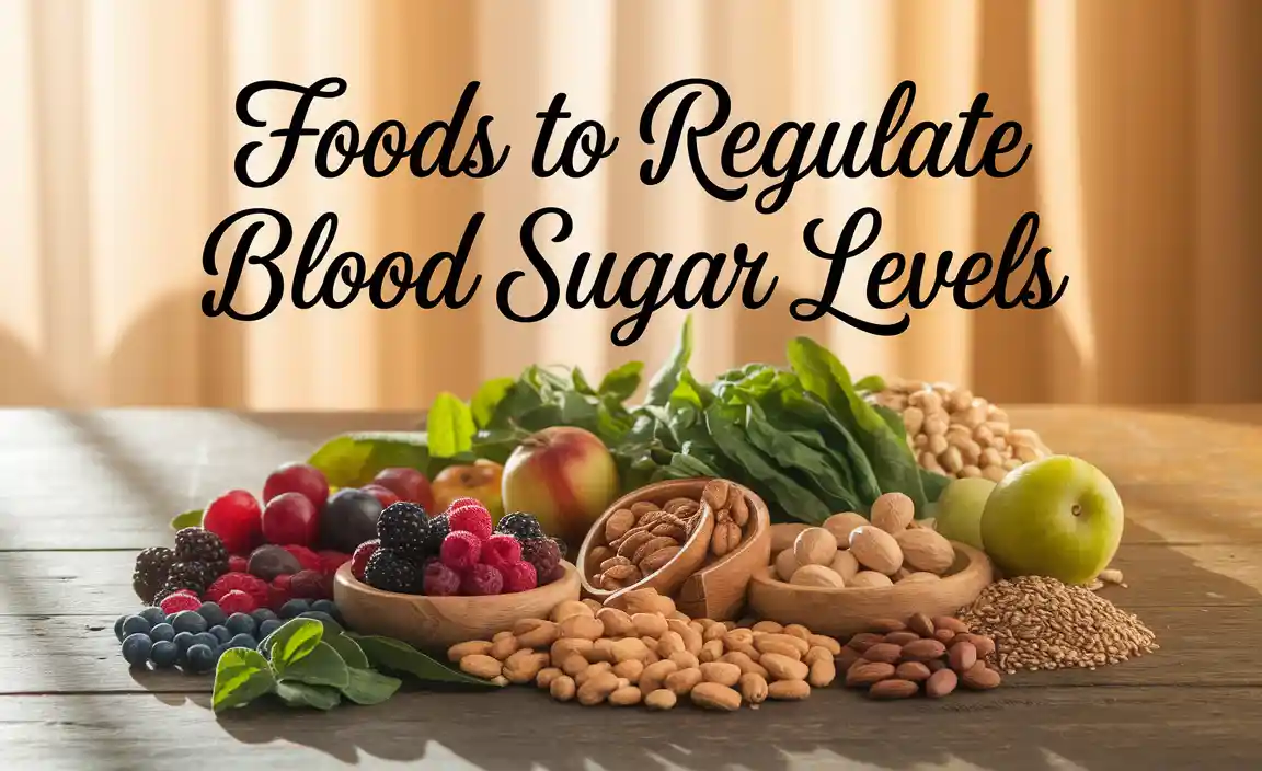Foods To Regulate Blood Sugar Levels
