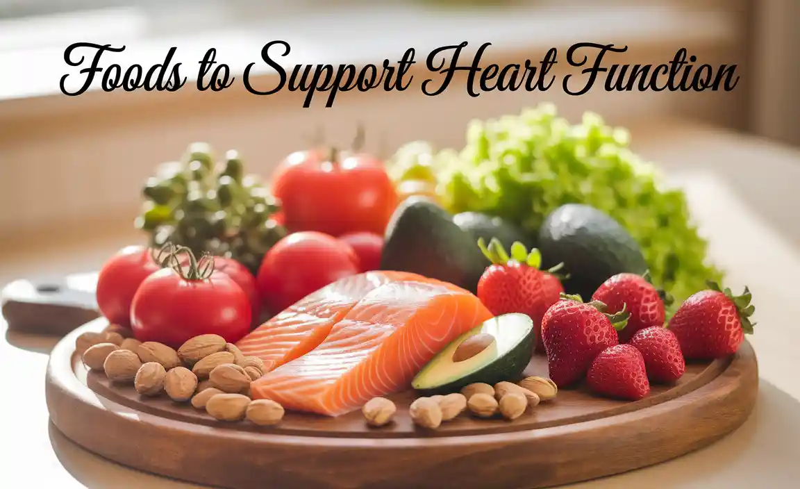 Foods To Support Heart Function