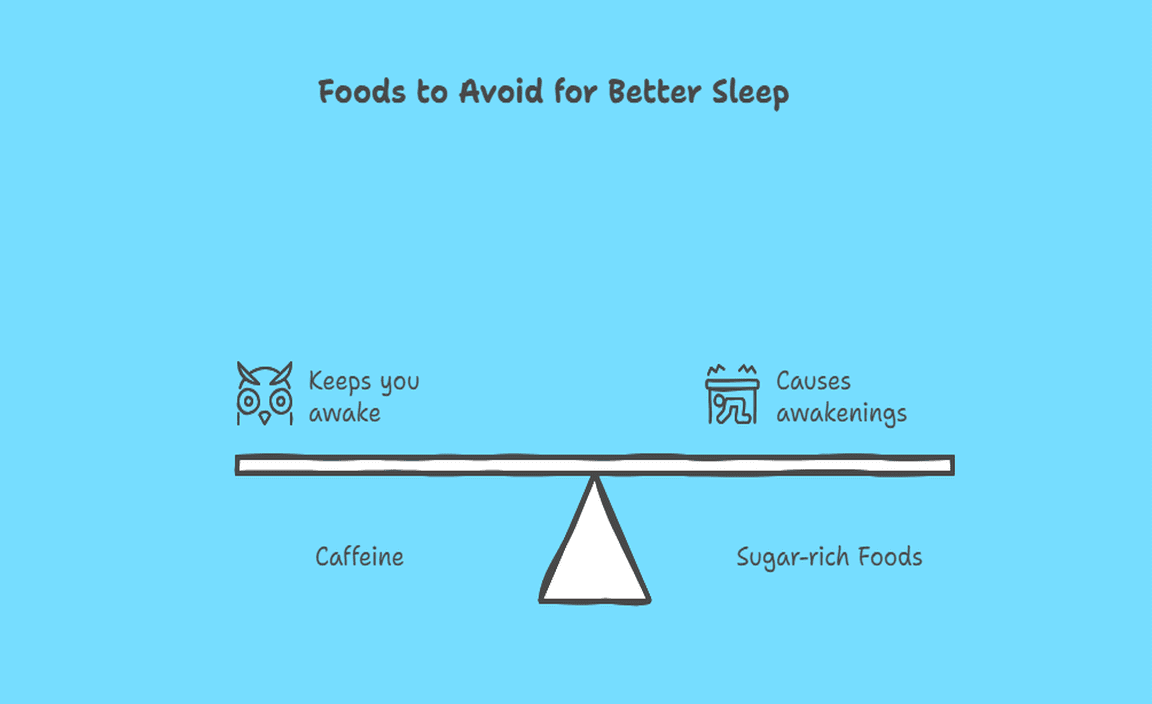 Foods to Avoid for Better Sleep