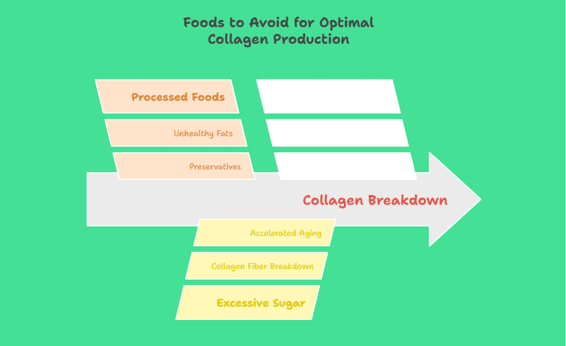 Foods to Avoid for Optimal Collagen Production