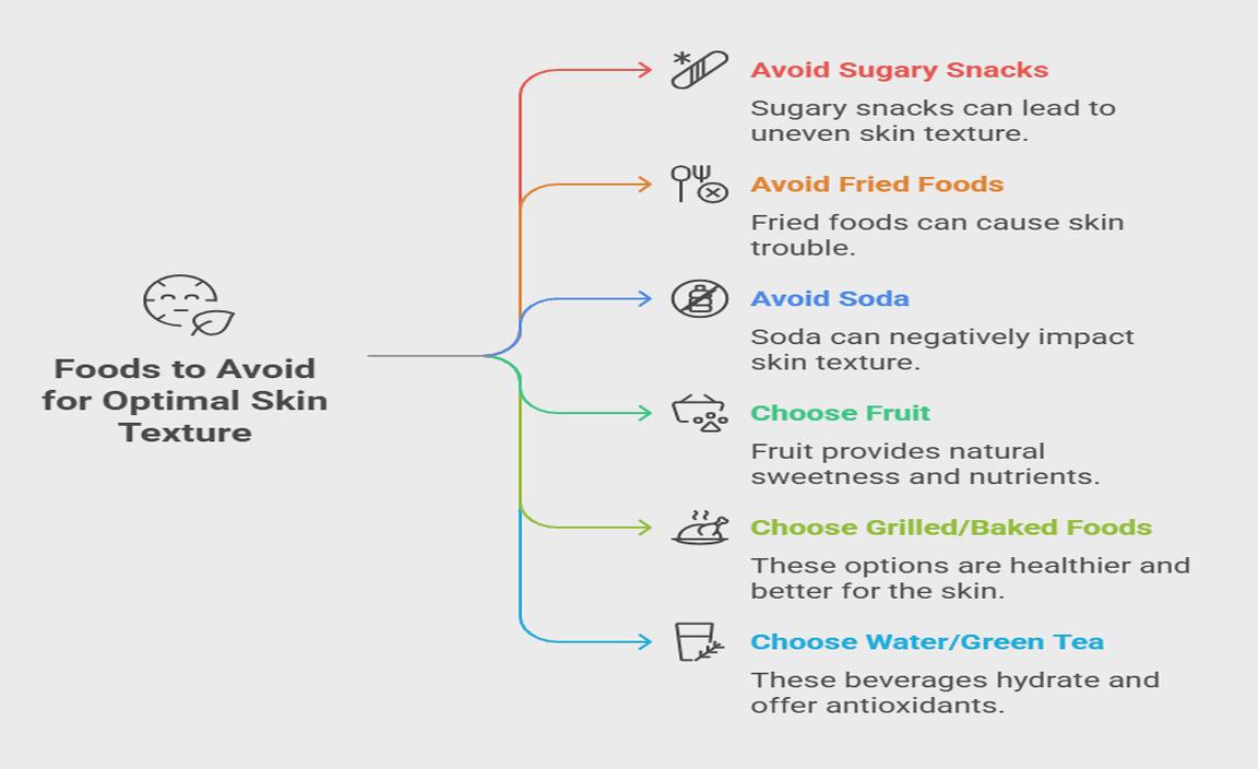 Foods to Avoid for Optimal Skin Texture