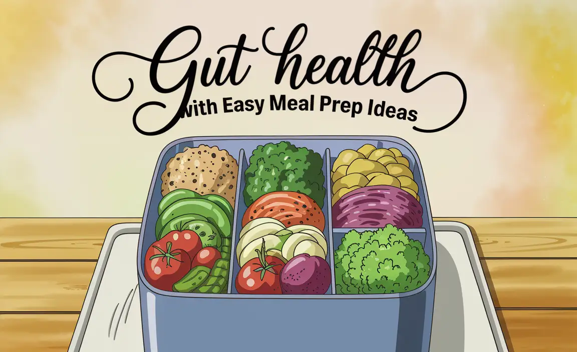 Gut Health With Easy Meal Prep Ideas