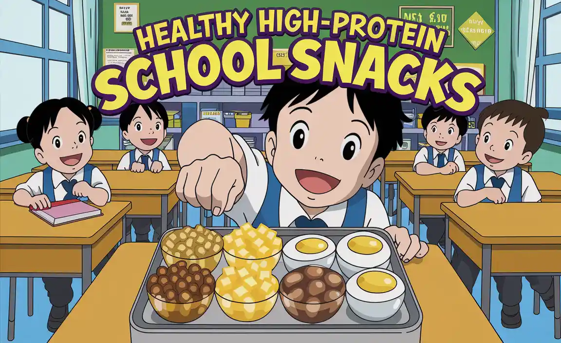 Healthy High-Protein School Snacks