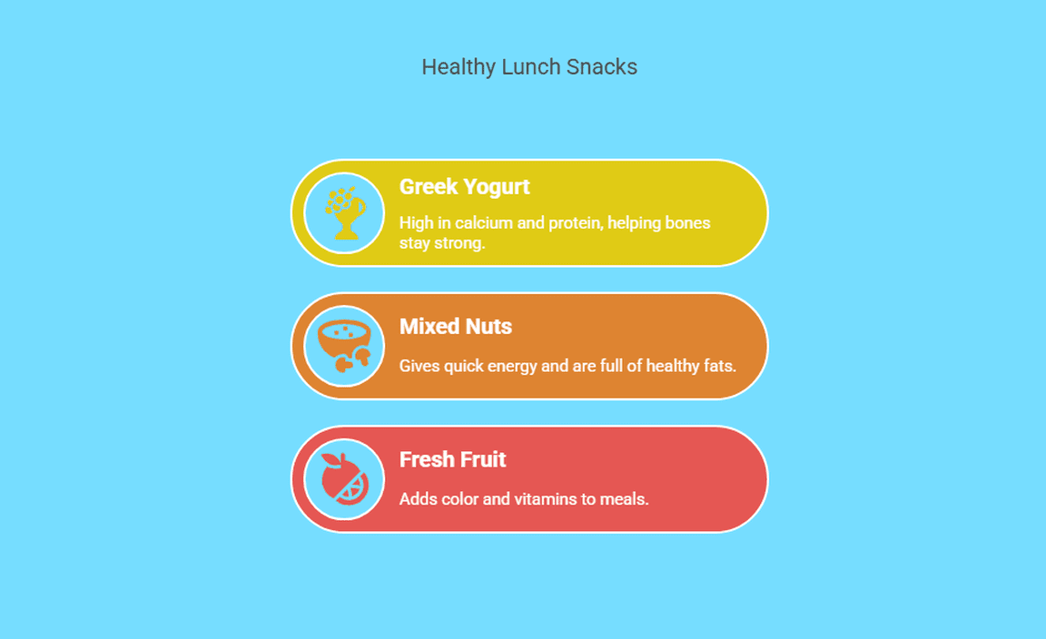 Healthy Lunch Snack Options