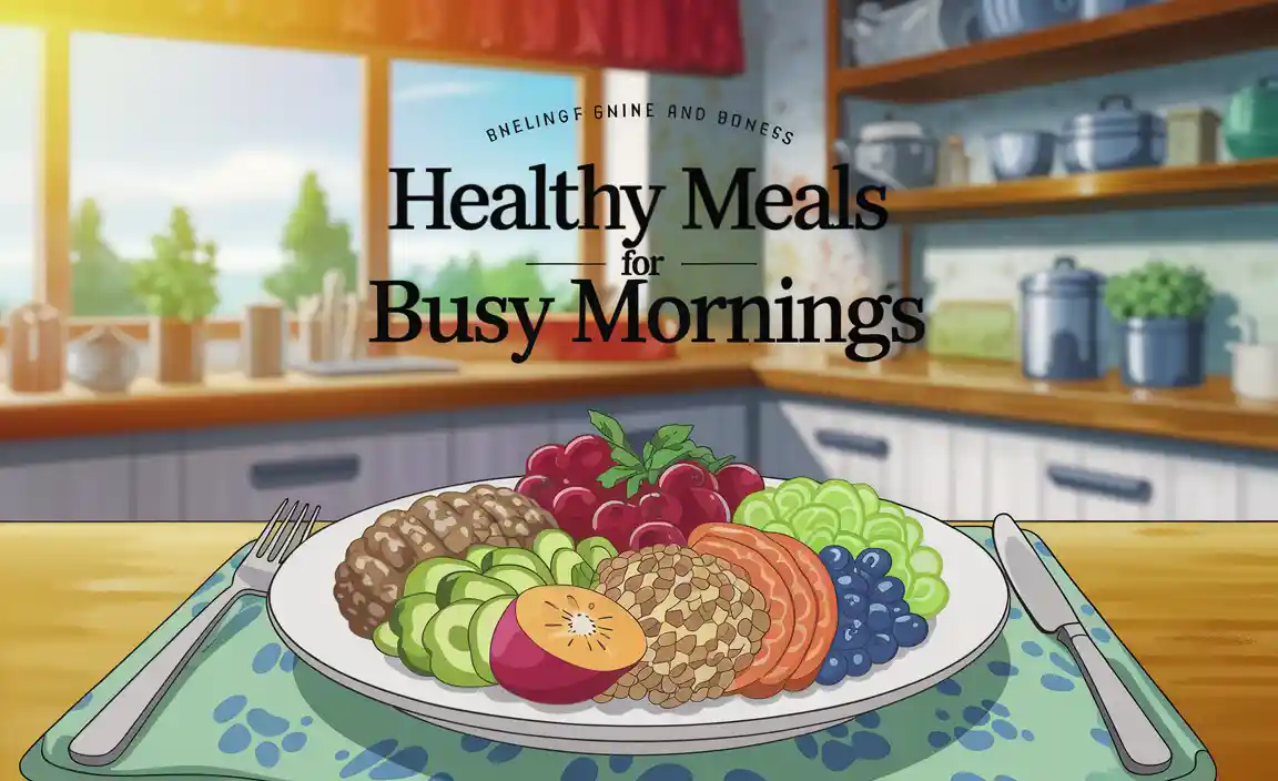 Healthy Meals For Busy Mornings