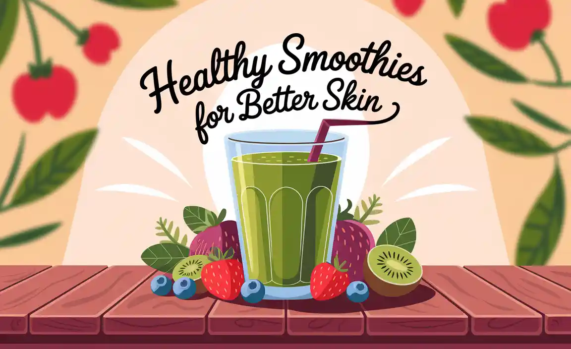 Healthy Smoothies For Better Skin