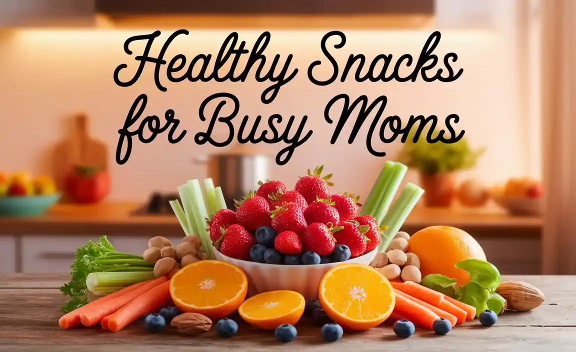 Healthy Snacks For Busy Moms