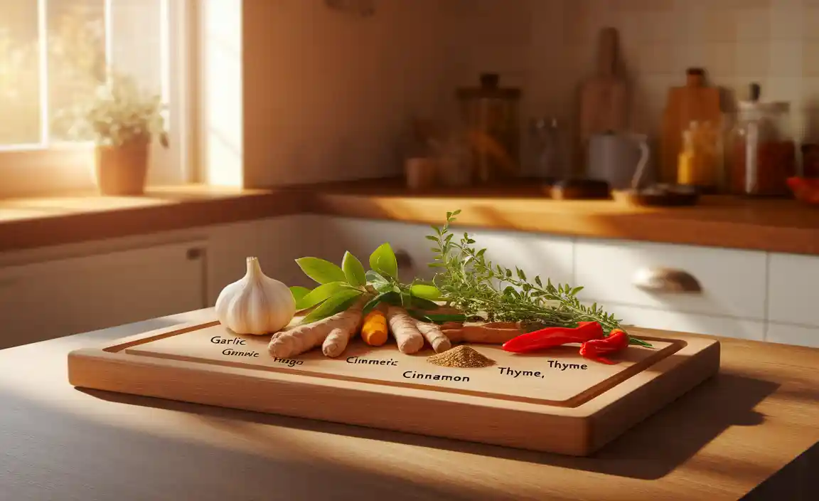Herbs and Spices to Enhance Immune Function