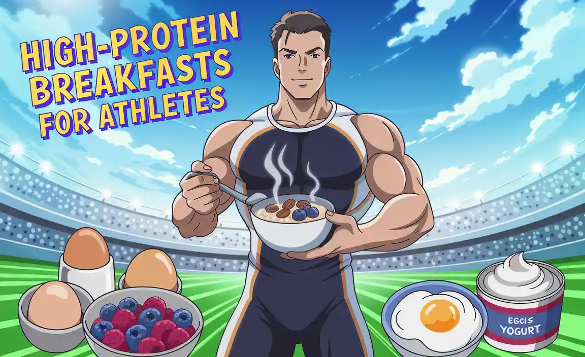 High-Protein Breakfasts For Athletes