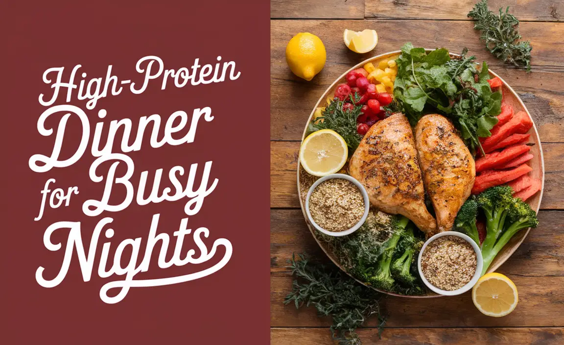 High-Protein Dinner Ideas For Busy Nights