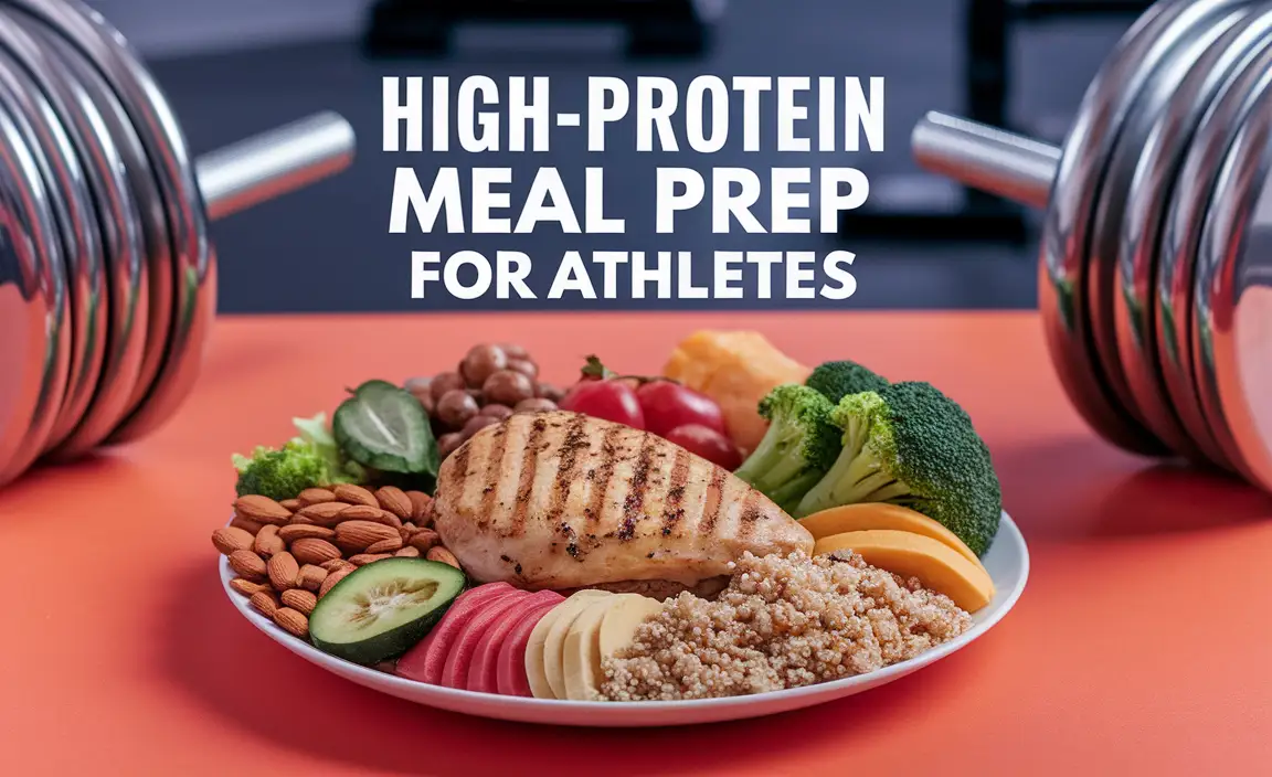 High-Protein Meal Prep For Athletes