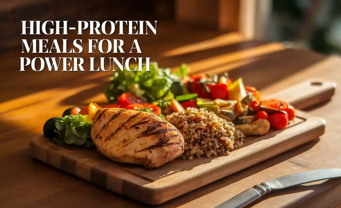 High-Protein Meals For A Power Lunch