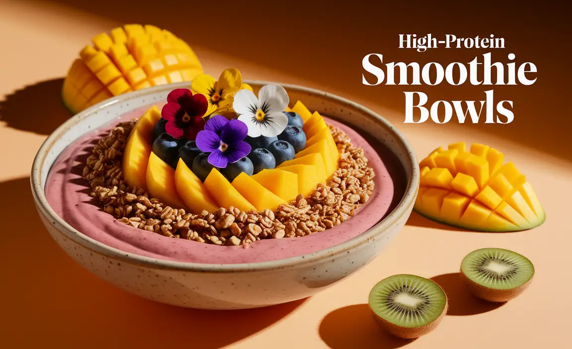 High-Protein Smoothie Bowls