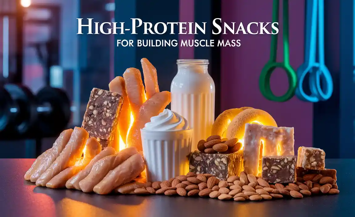 High-Protein Snacks For Building Muscle Mass
